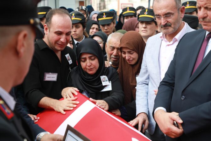 Şehit Jandarma Astsubay Çavuş Mehmet Fatih Çangır, Sakarya’da Uğurlandı