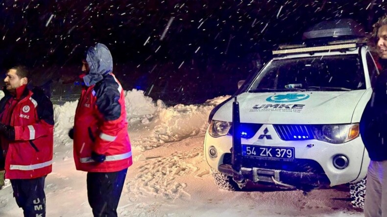 Sakarya’da Karagöl Yaylası’nda Mahsur Kalan Gezicilere AFAD ve UMKE Müdahalesi