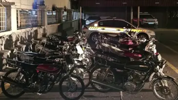 Akyazı’da Yasadışı Motosiklet Yarışına Ceza