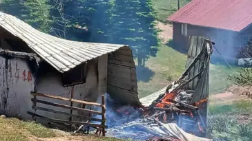 Sakarya’da Yayla Evinde Yangın