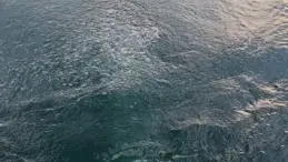 Bir şehrimiz, sudaki esrarengiz görüntüyü konuşuyor: Bayağı kaynıyor