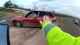 Sakarya’da Jandarma Kaçan Şahısla Gergin Anlar Yaşadı