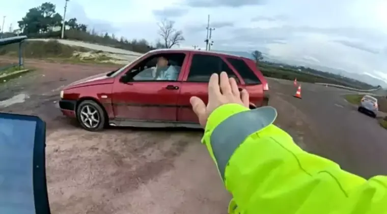 Sakarya’da Jandarma Kaçan Şahısla Gergin Anlar Yaşadı